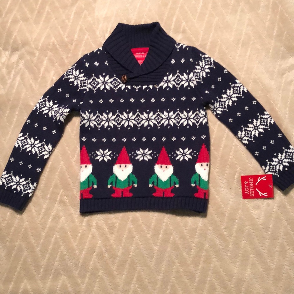 Jingles and Joy Boys 3T Christmas Sweater